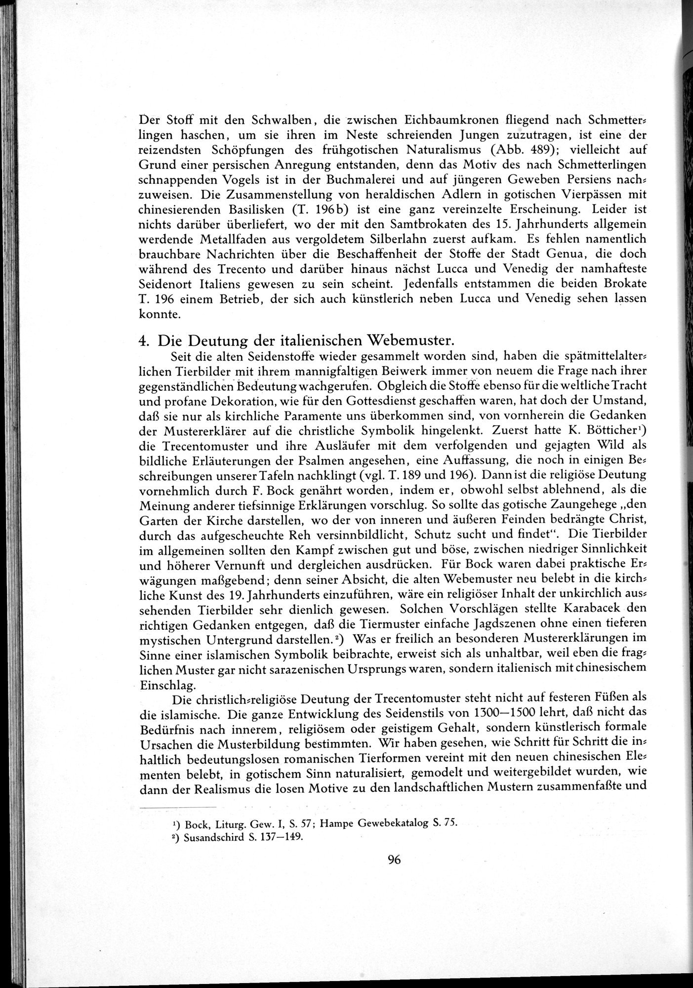 Kunstgeschichte der Seidenweberei : vol.2 / 224 ページ（白黒高解像度画像）
