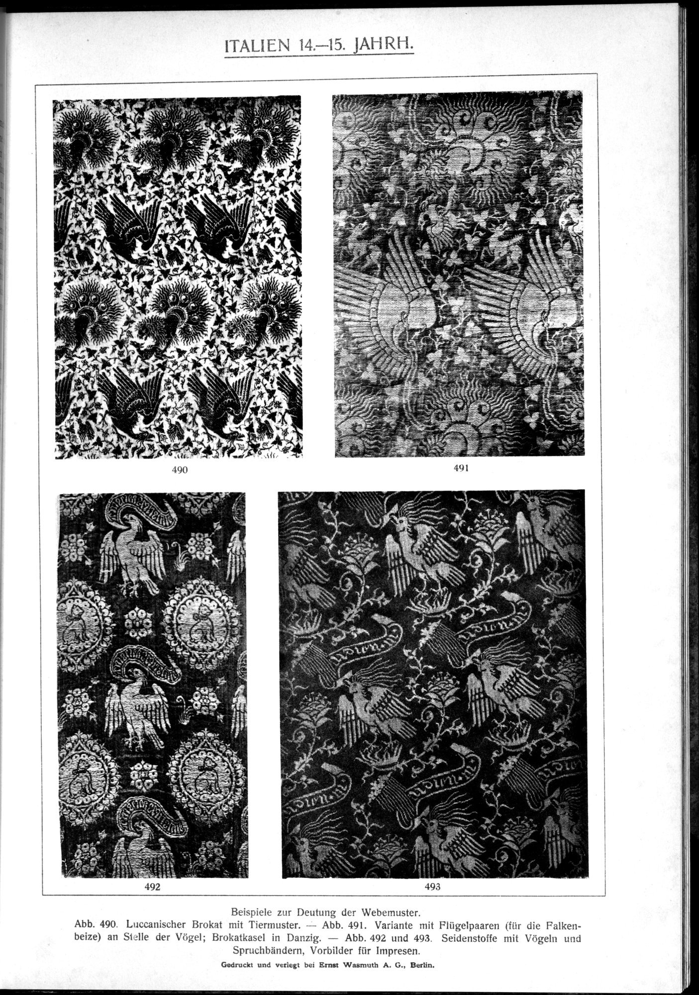 Kunstgeschichte der Seidenweberei : vol.2 / Page 225 (Grayscale High Resolution Image)