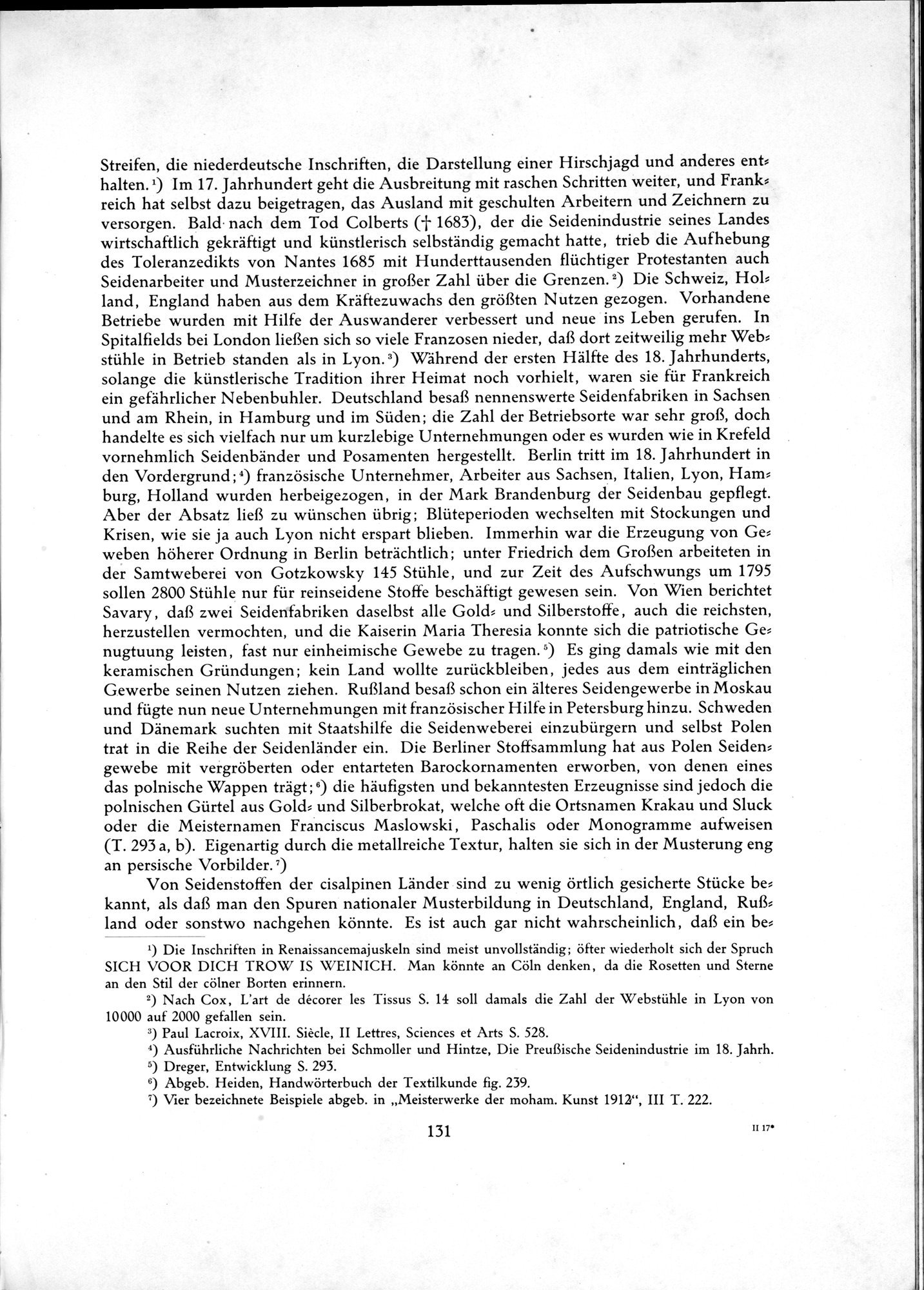 Kunstgeschichte der Seidenweberei : vol.2 / Page 305 (Grayscale High Resolution Image)