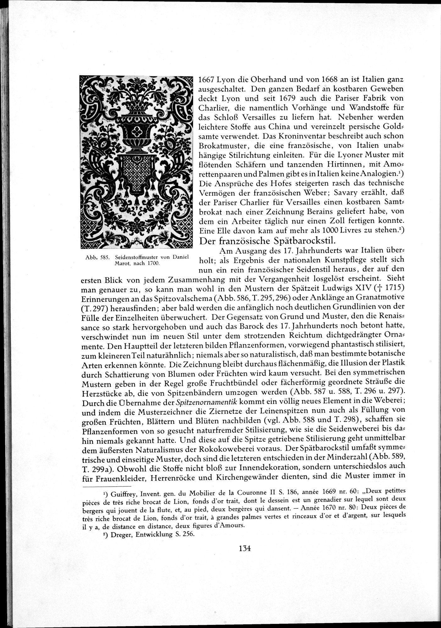 Kunstgeschichte der Seidenweberei : vol.2 / 310 ページ（白黒高解像度画像）