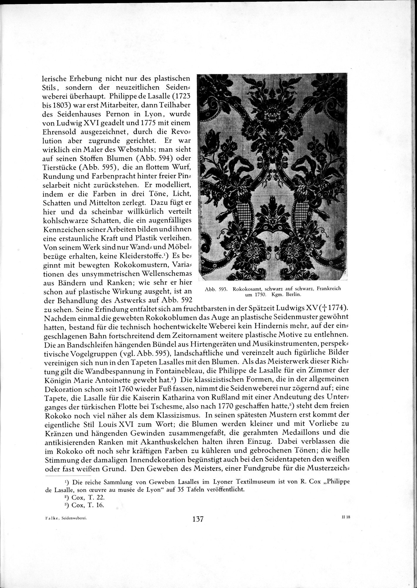 Kunstgeschichte der Seidenweberei : vol.2 / 319 ページ（白黒高解像度画像）