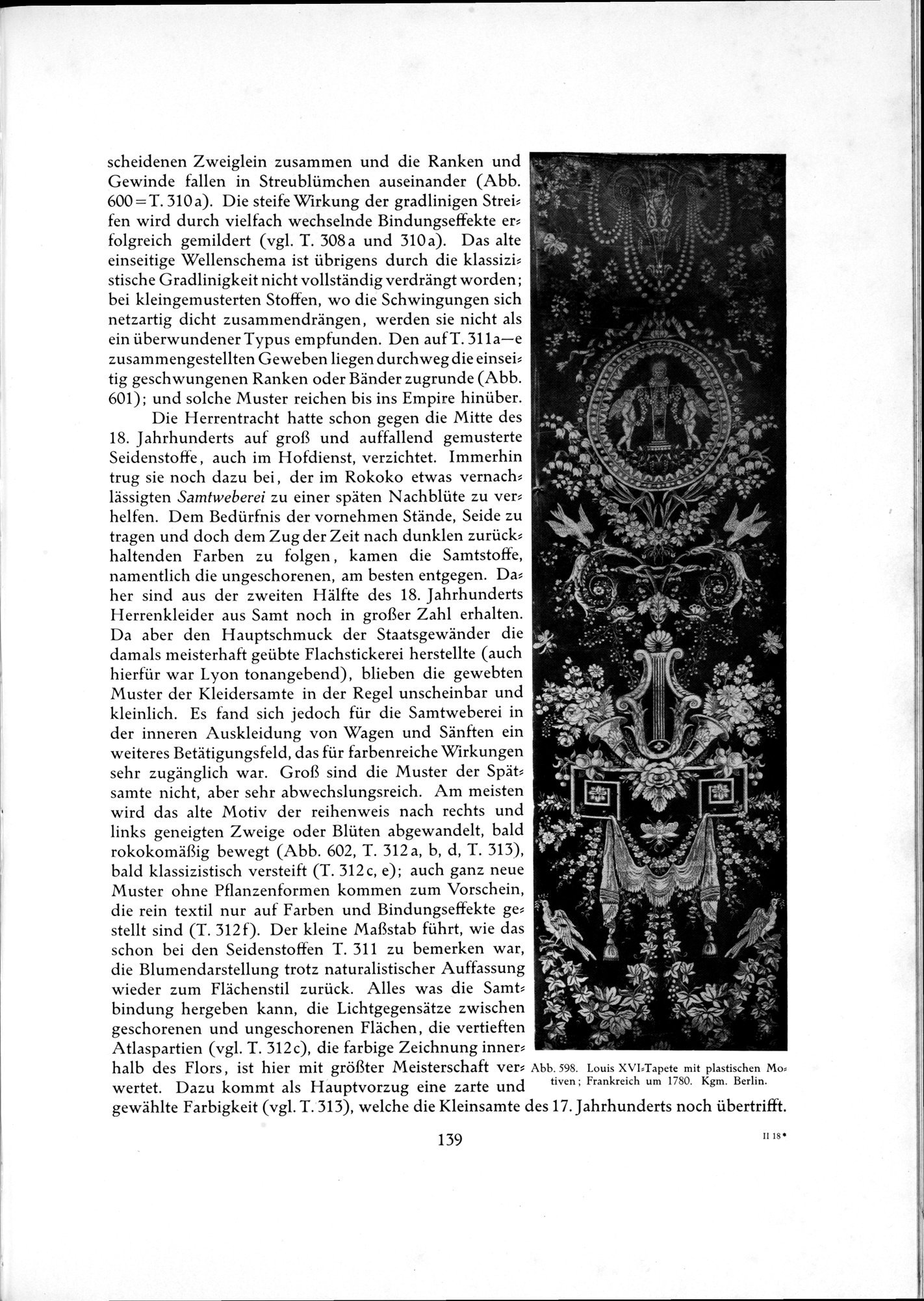 Kunstgeschichte der Seidenweberei : vol.2 / 323 ページ（白黒高解像度画像）