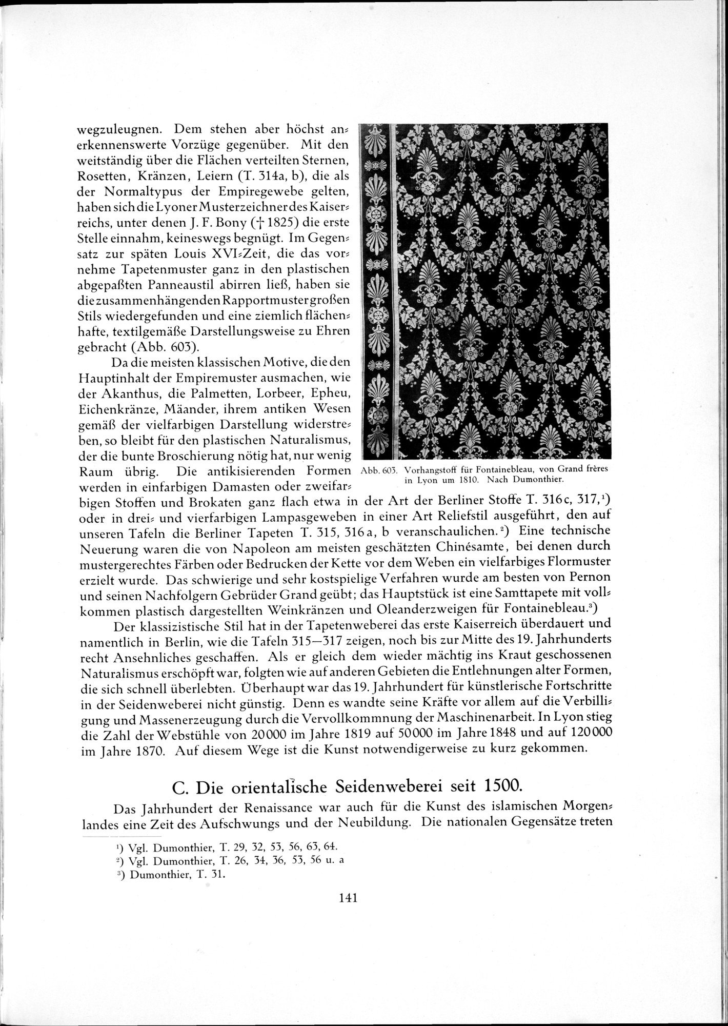 Kunstgeschichte der Seidenweberei : vol.2 / 325 ページ（白黒高解像度画像）