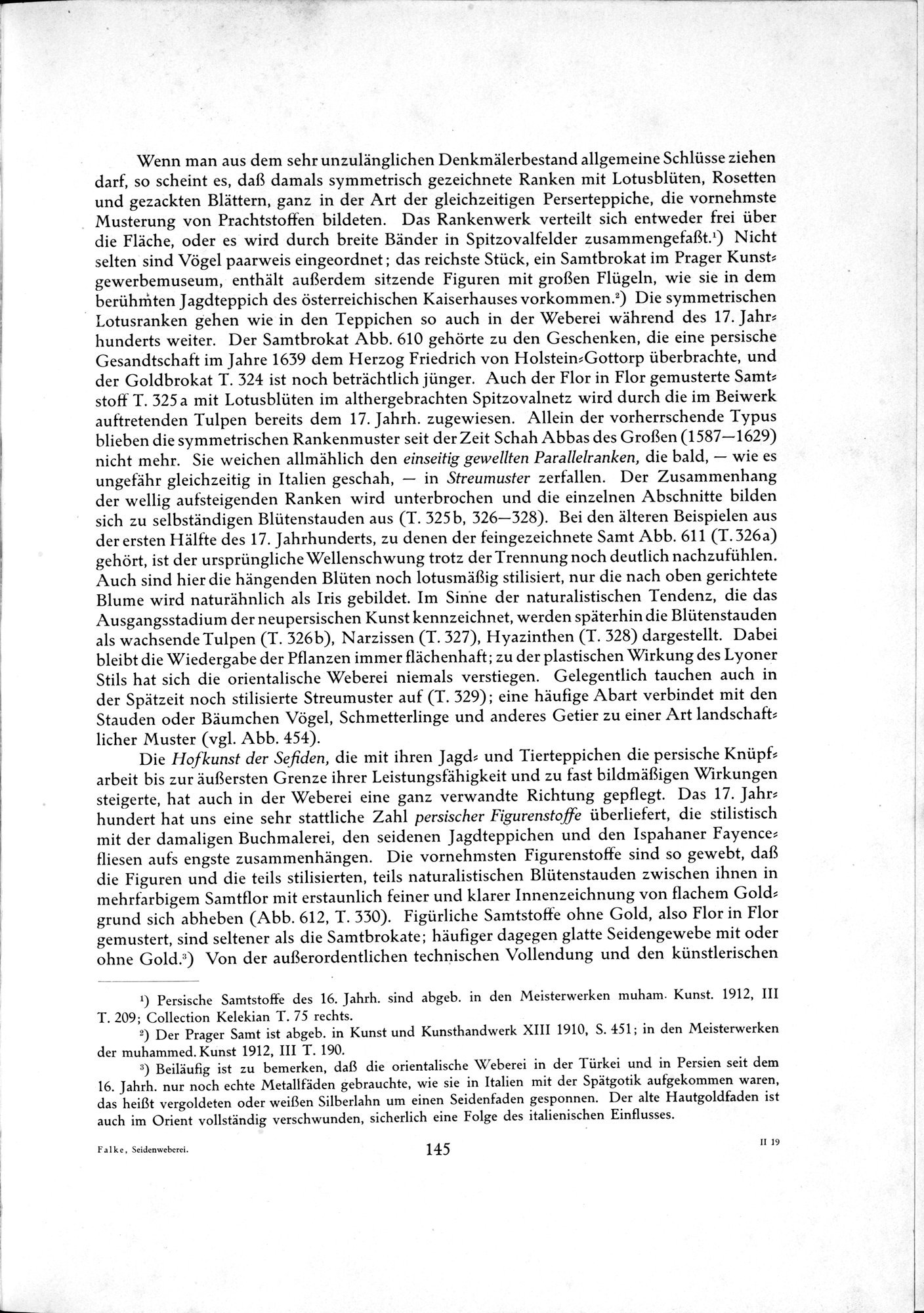 Kunstgeschichte der Seidenweberei : vol.2 / 335 ページ（白黒高解像度画像）