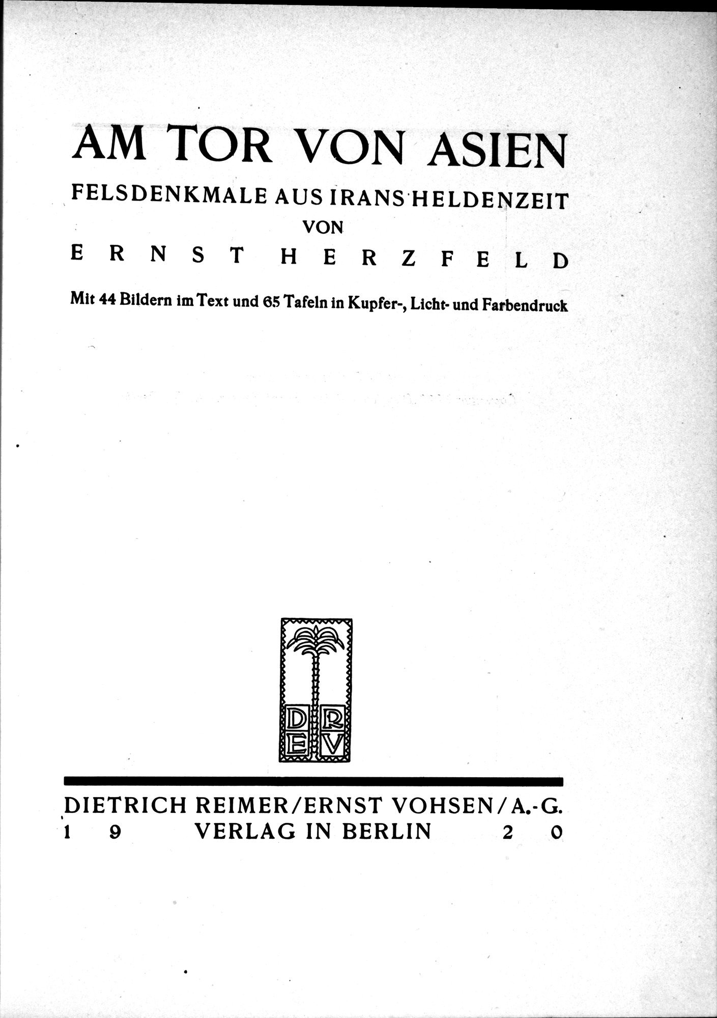 Am Tor von Asien : vol.1 / 9 ページ（白黒高解像度画像）