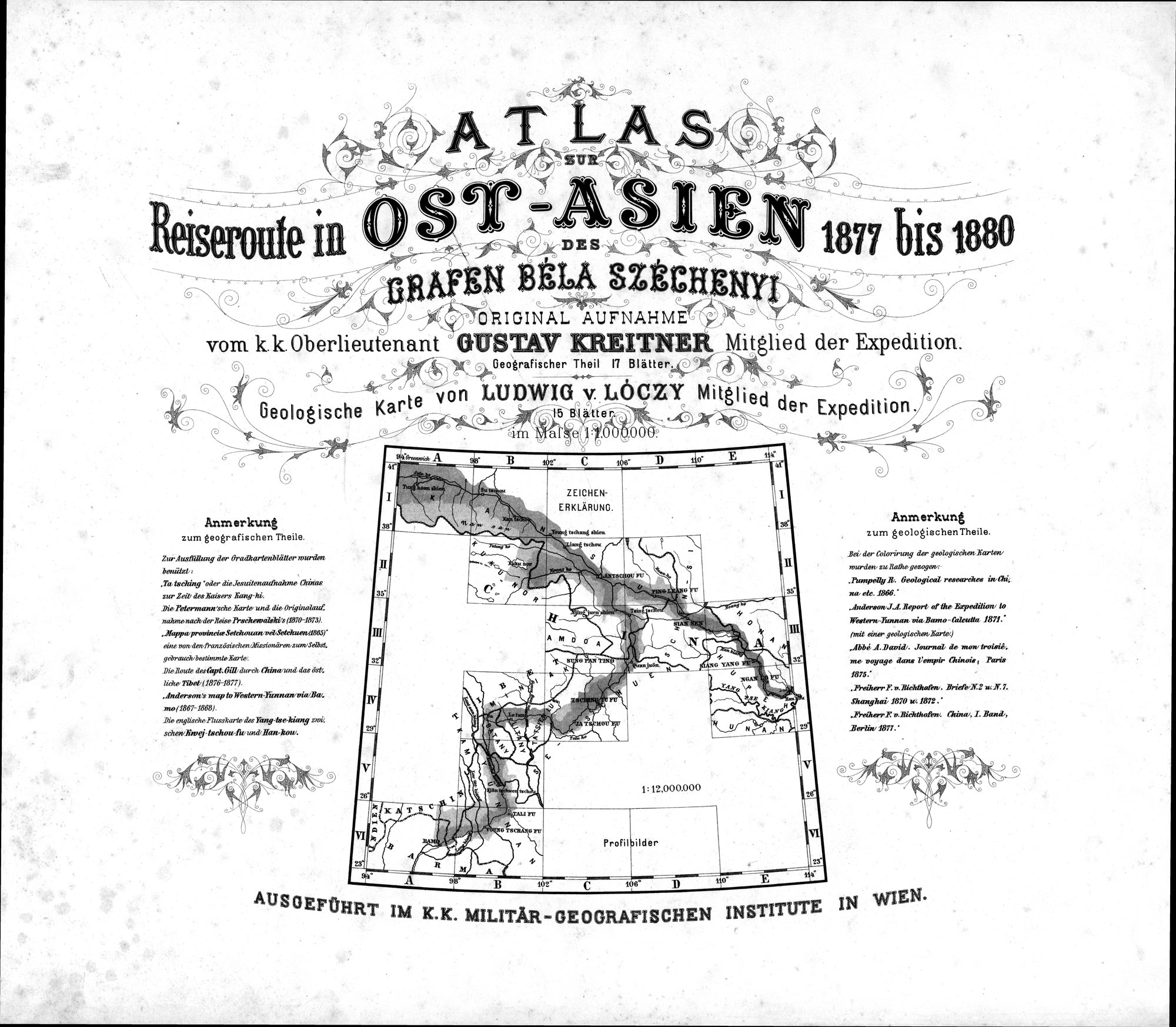 Atlas zur Reiseroute in Ost-Asien : vol.1 / 4 ページ（白黒高解像度画像）