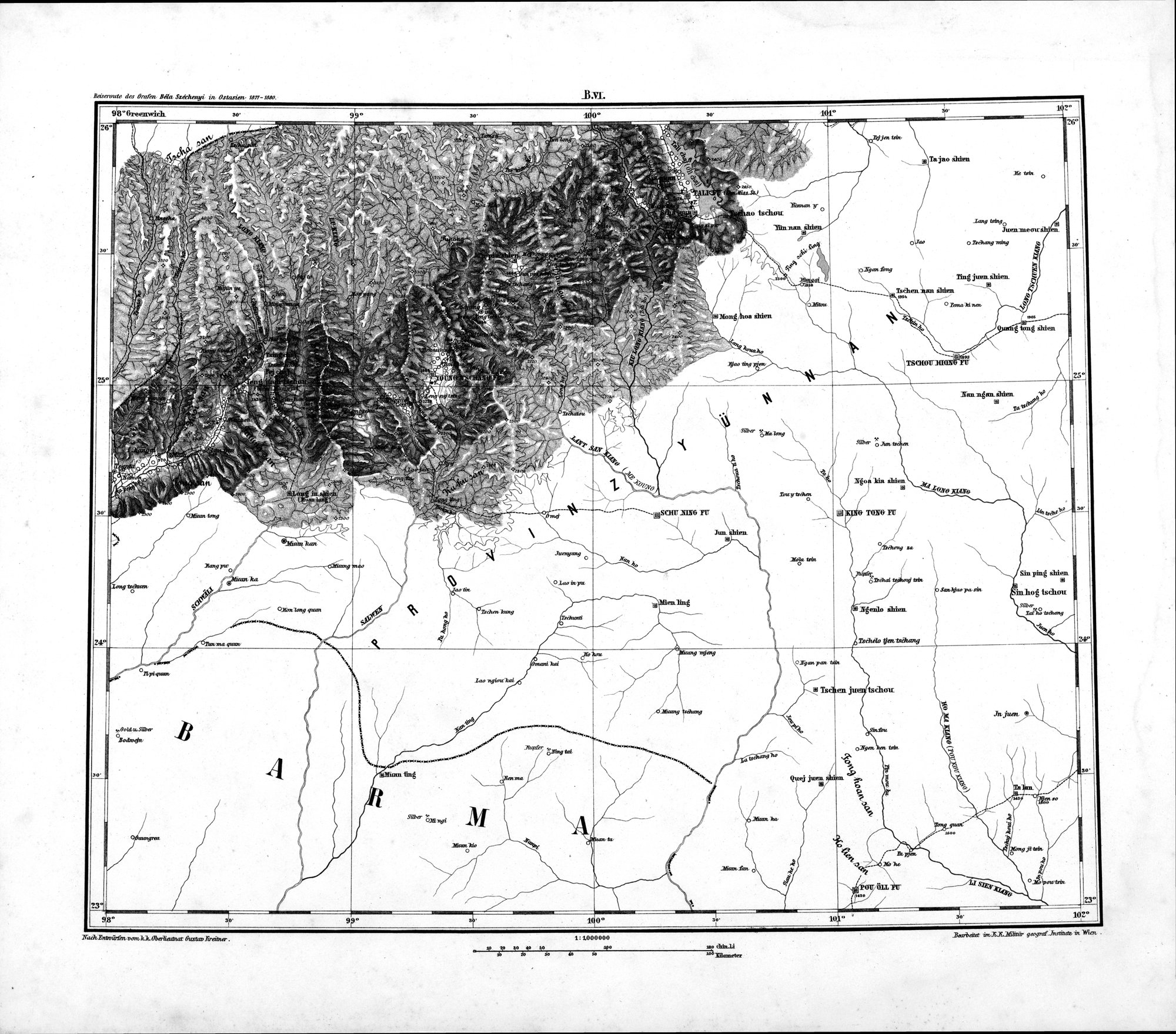 Atlas zur Reiseroute in Ost-Asien : vol.1 / 19 ページ（白黒高解像度画像）