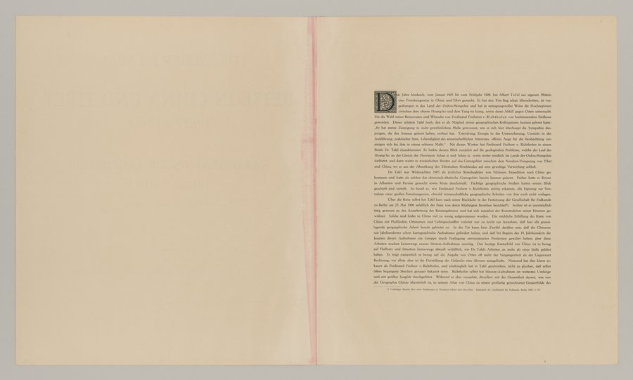 Reise in China und Tibet, 1905-1908 : vol.1 / 4 ページ（カラー画像）