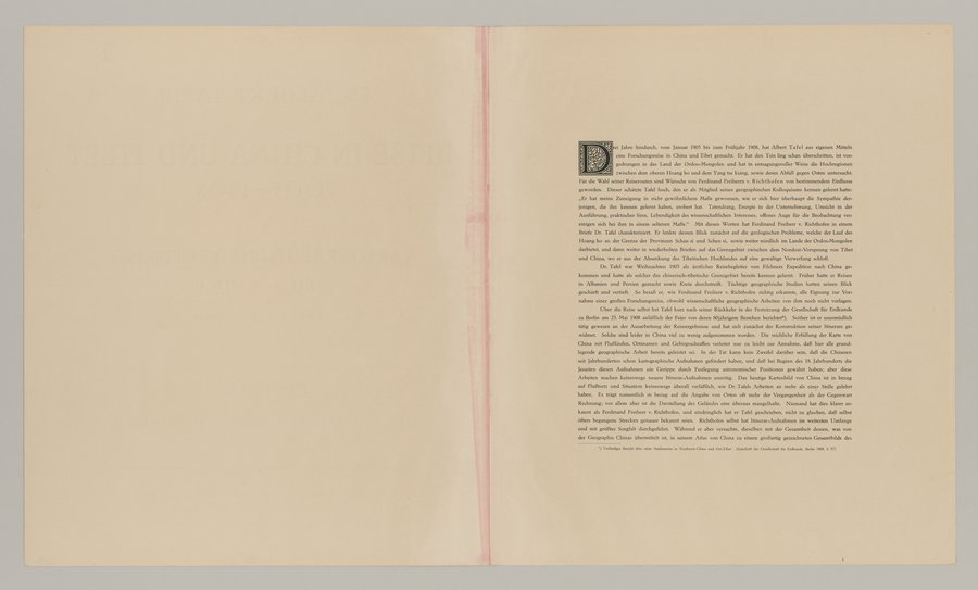 Reise in China und Tibet, 1905-1908 : vol.1 / 5 ページ（カラー画像）