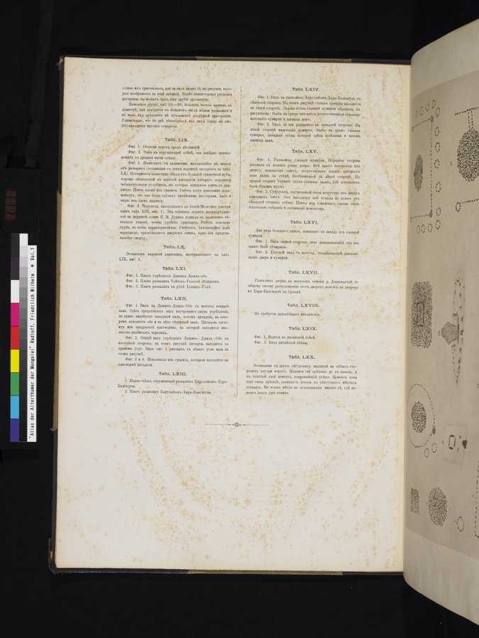 Atlas der Alterthümer der Mongolei : vol.1 / 30 ページ（カラー画像）