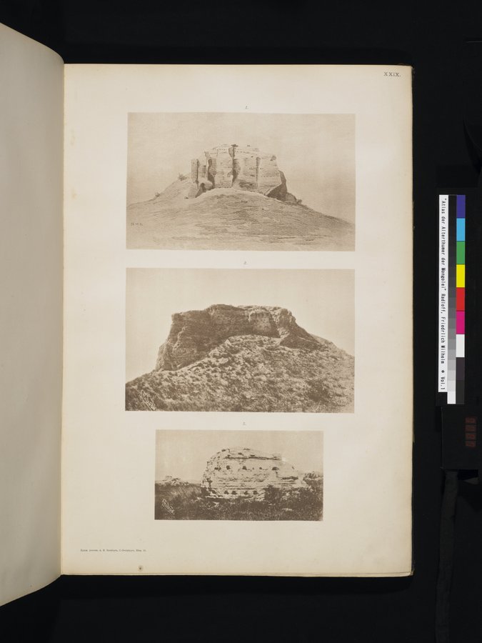 Atlas der Alterthümer der Mongolei : vol.1 / 87 ページ（カラー画像）