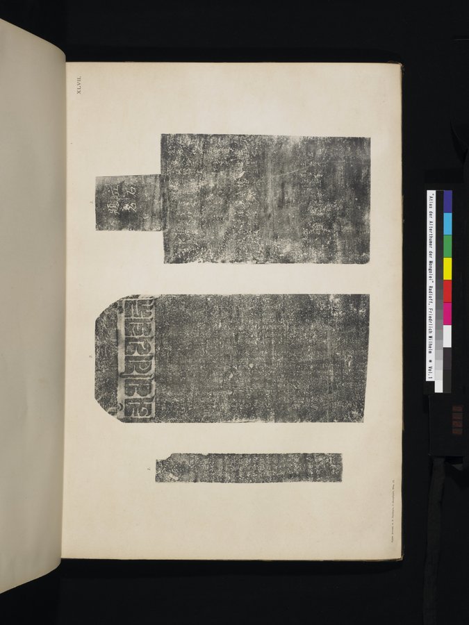 Atlas der Alterthümer der Mongolei : vol.1 / 123 ページ（カラー画像）