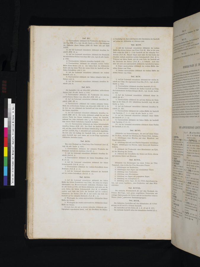 Atlas der Alterthümer der Mongolei : vol.1 / 228 ページ（カラー画像）