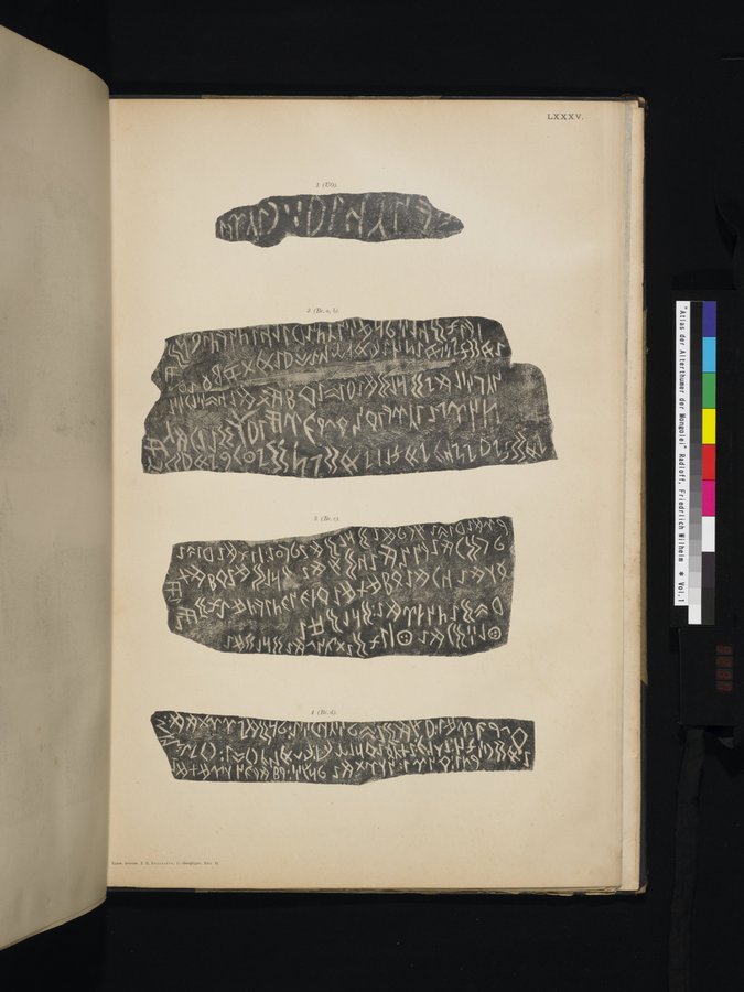Atlas der Alterthümer der Mongolei : vol.1 / 237 ページ（カラー画像）