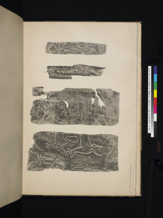Atlas der Alterthümer der Mongolei : vol.1 / 259 ページ（カラー画像）