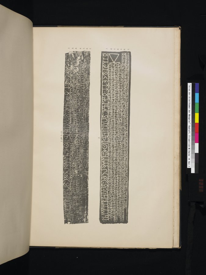 Atlas der Alterthümer der Mongolei : vol.1 / 297 ページ（カラー画像）