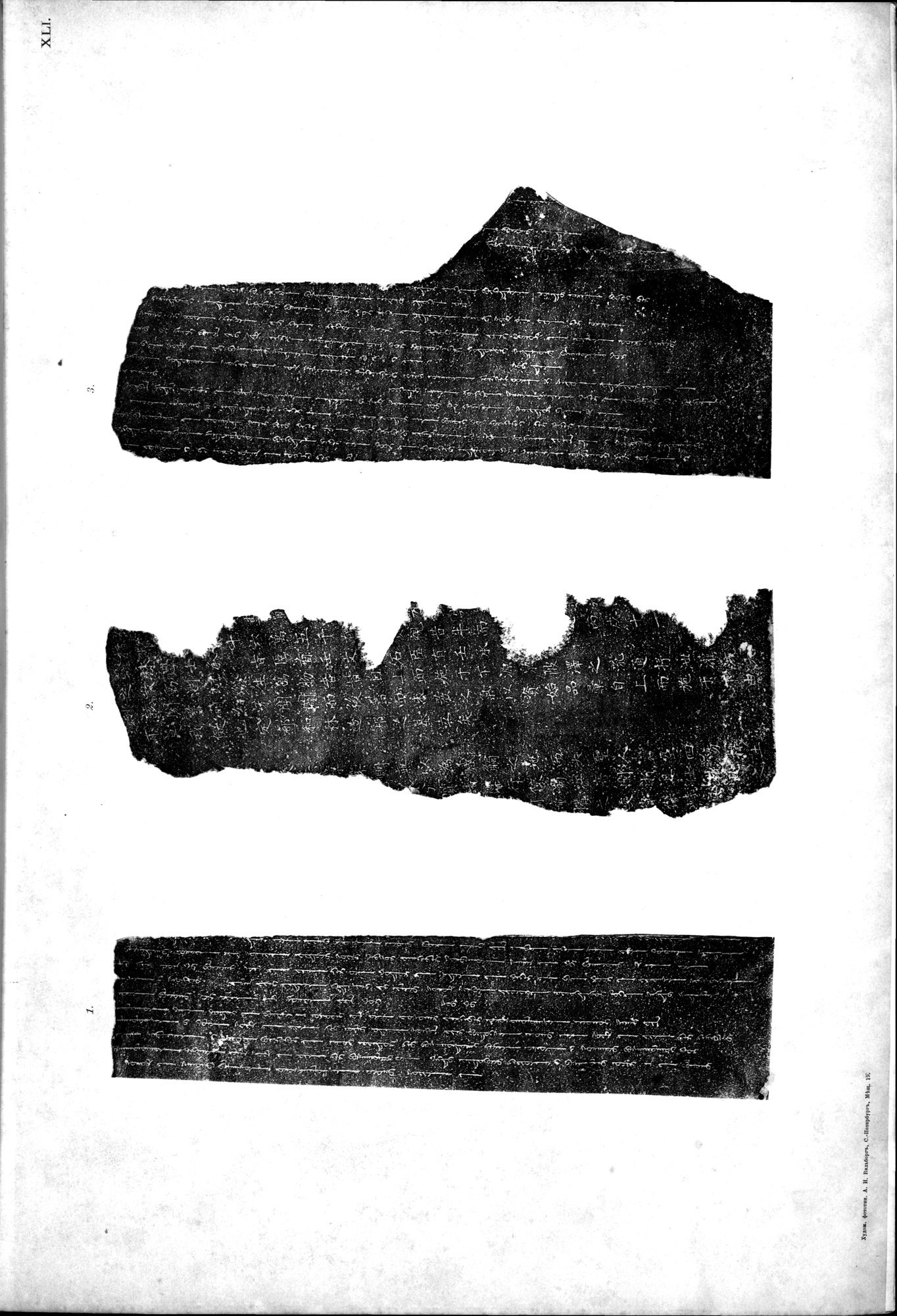 Atlas der Alterthümer der Mongolei : vol.1 / 111 ページ（白黒高解像度画像）