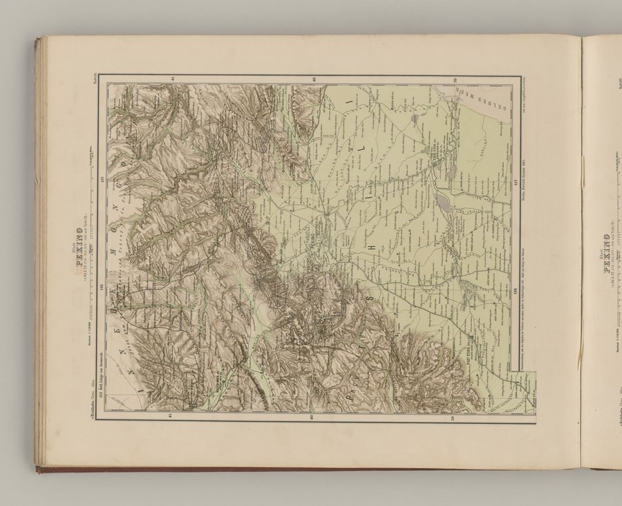 Atlas von China : vol.1 / 27 ページ（カラー画像）