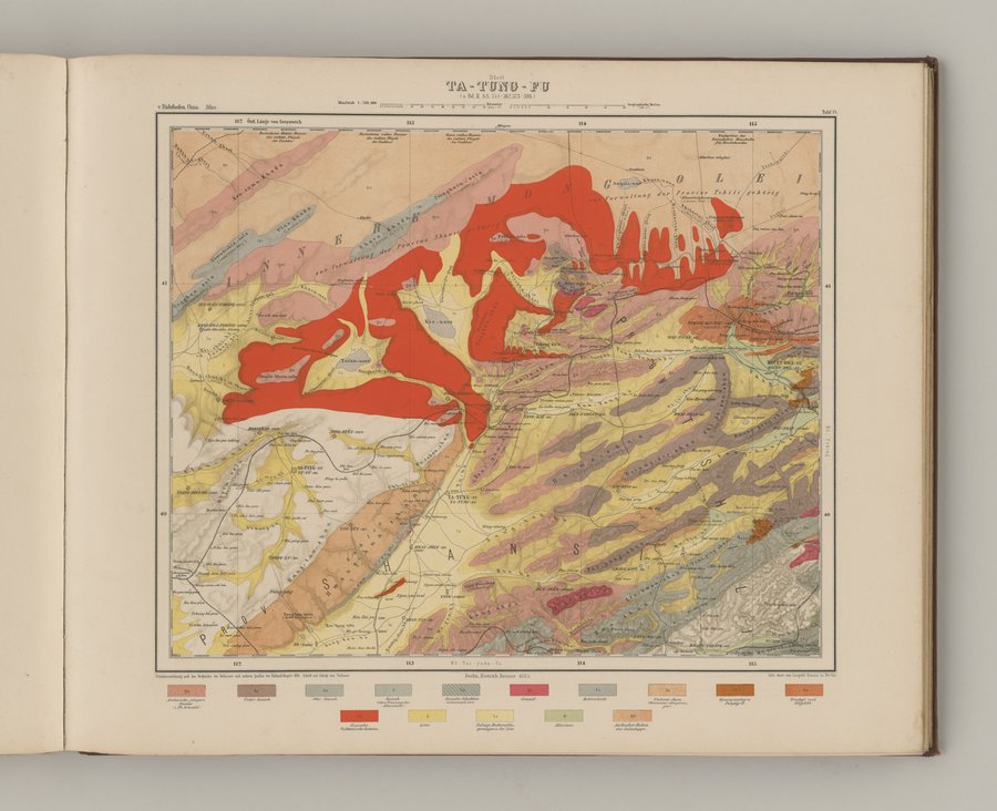 Atlas von China : vol.1 / Page 30 (Color Image)