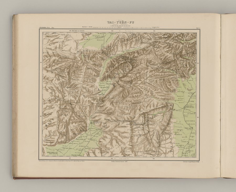 Atlas von China : vol.1 / 31 ページ（カラー画像）