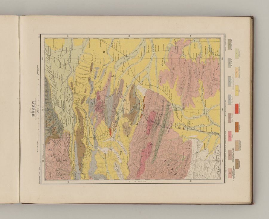 Atlas von China : vol.1 / Page 36 (Color Image)