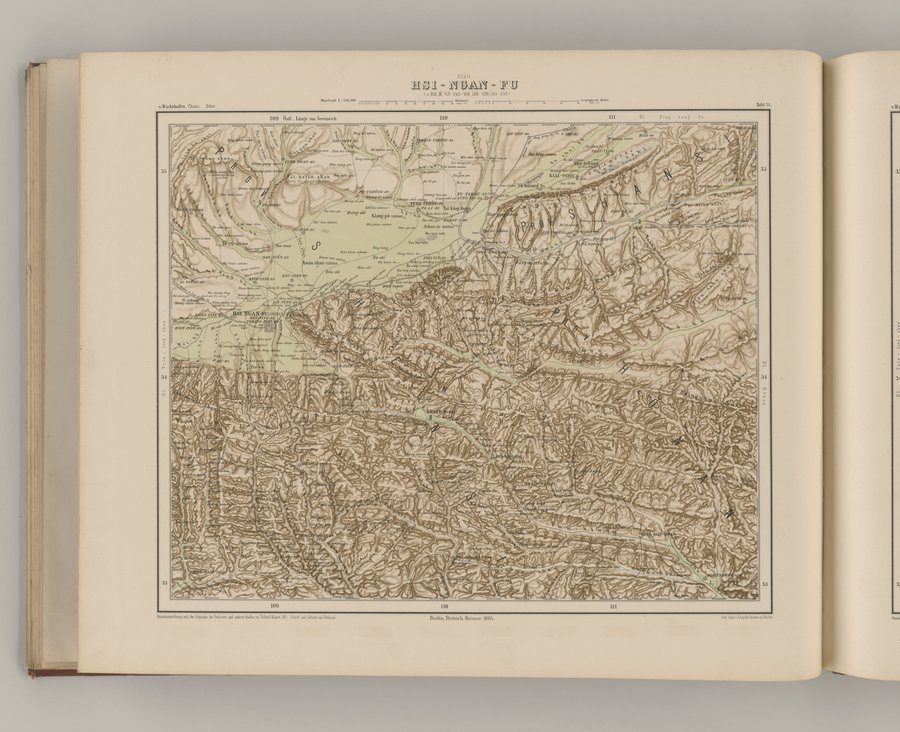 Atlas von China : vol.1 / Page 37 (Color Image)