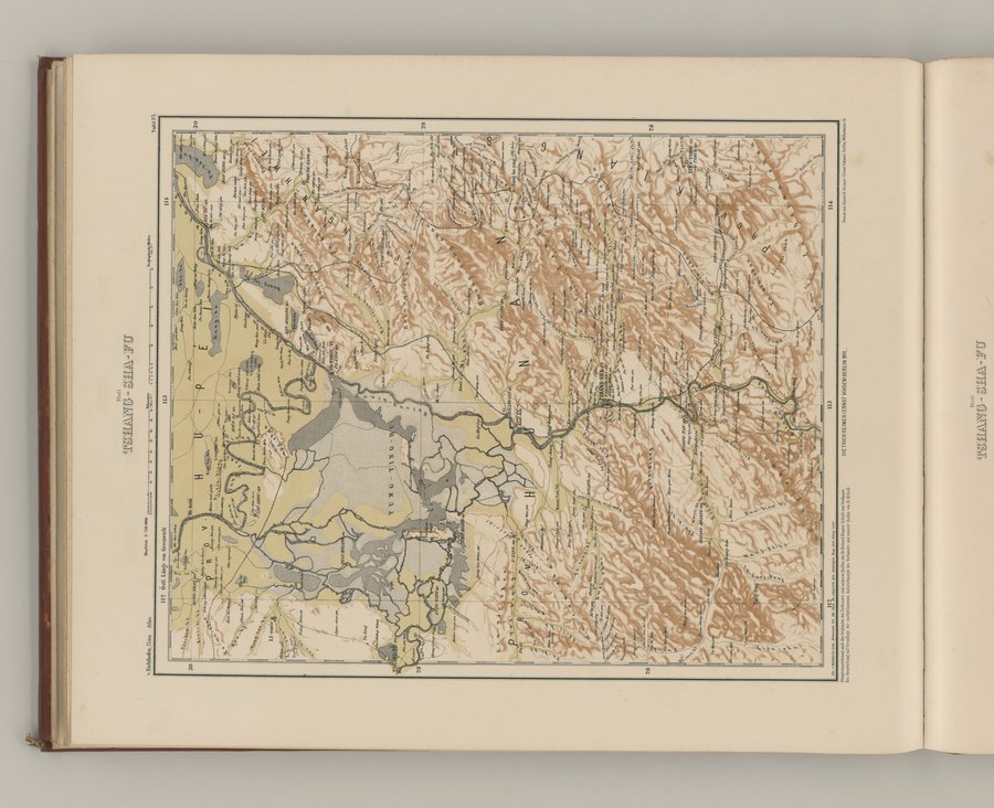 Atlas von China : vol.2 / Page 21 (Color Image)