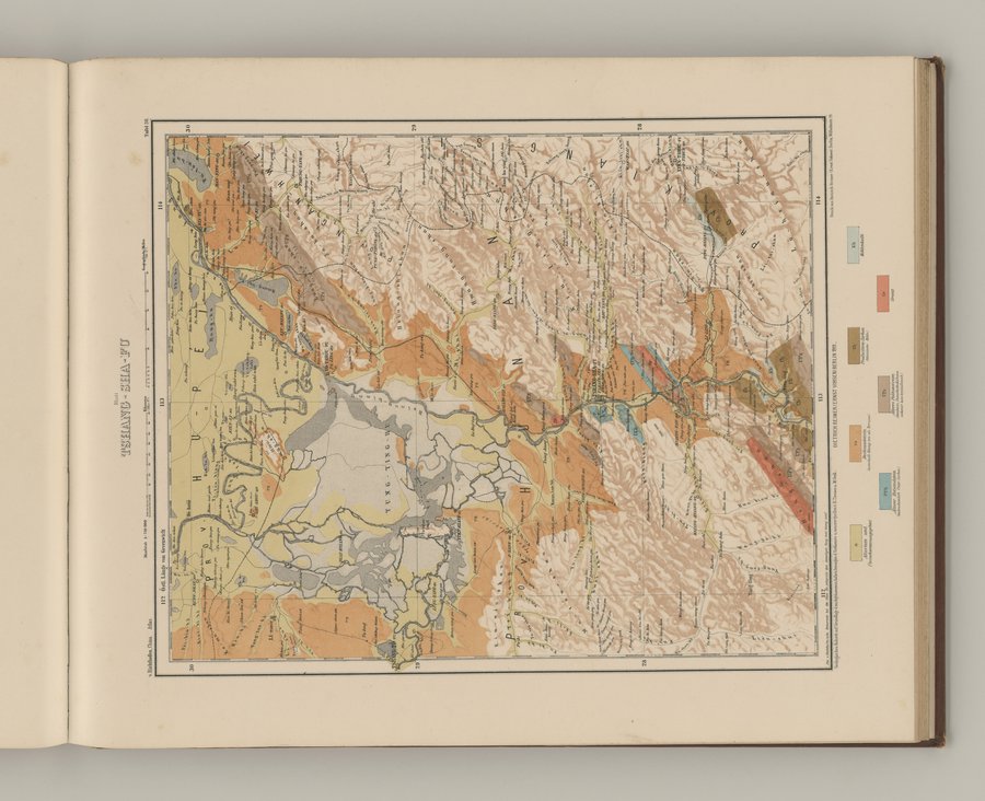Atlas von China : vol.2 / Page 22 (Color Image)