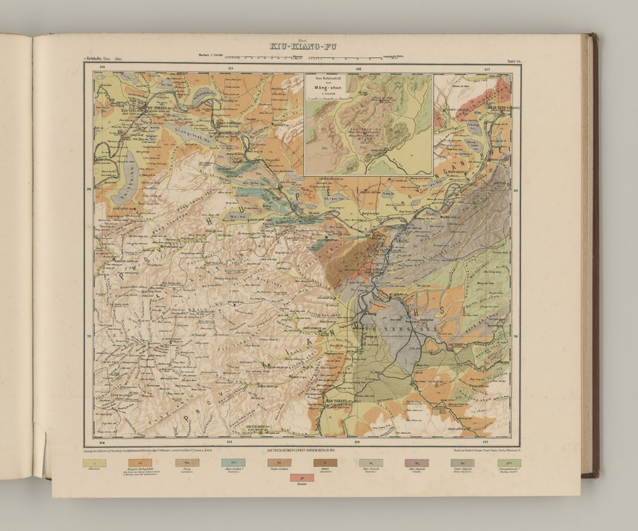 Atlas von China : vol.2 / Page 28 (Color Image)