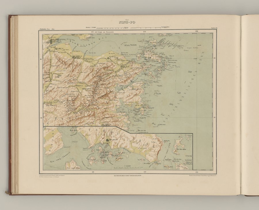 Atlas von China : vol.2 / 33 ページ（カラー画像）