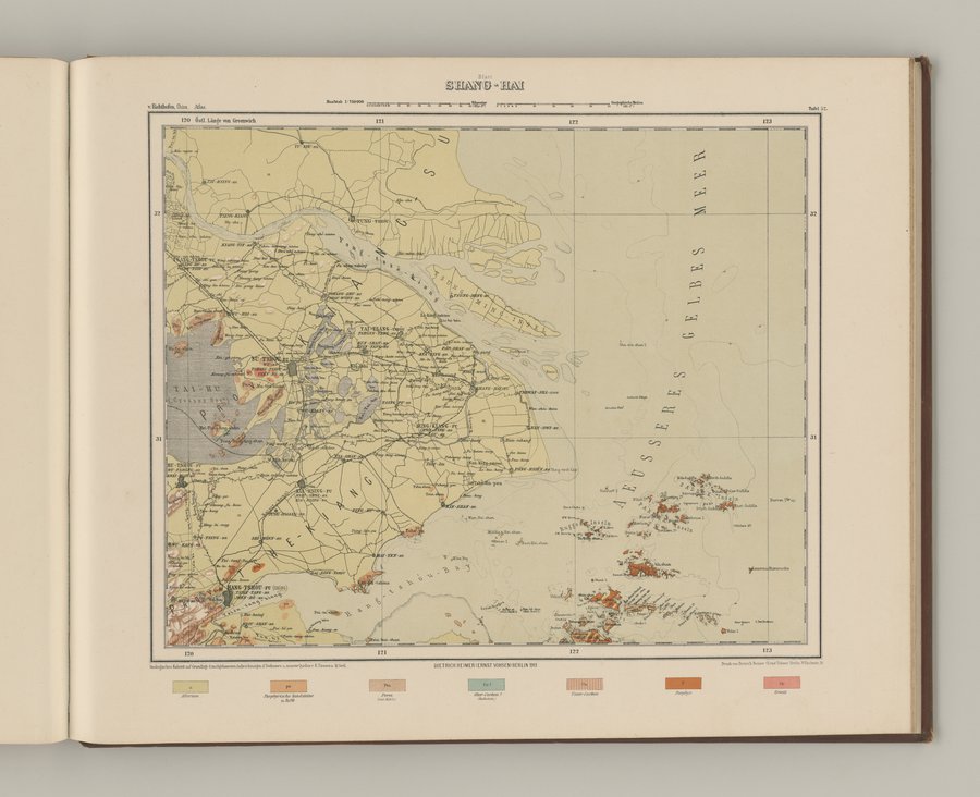 Atlas von China : vol.2 / Page 36 (Color Image)