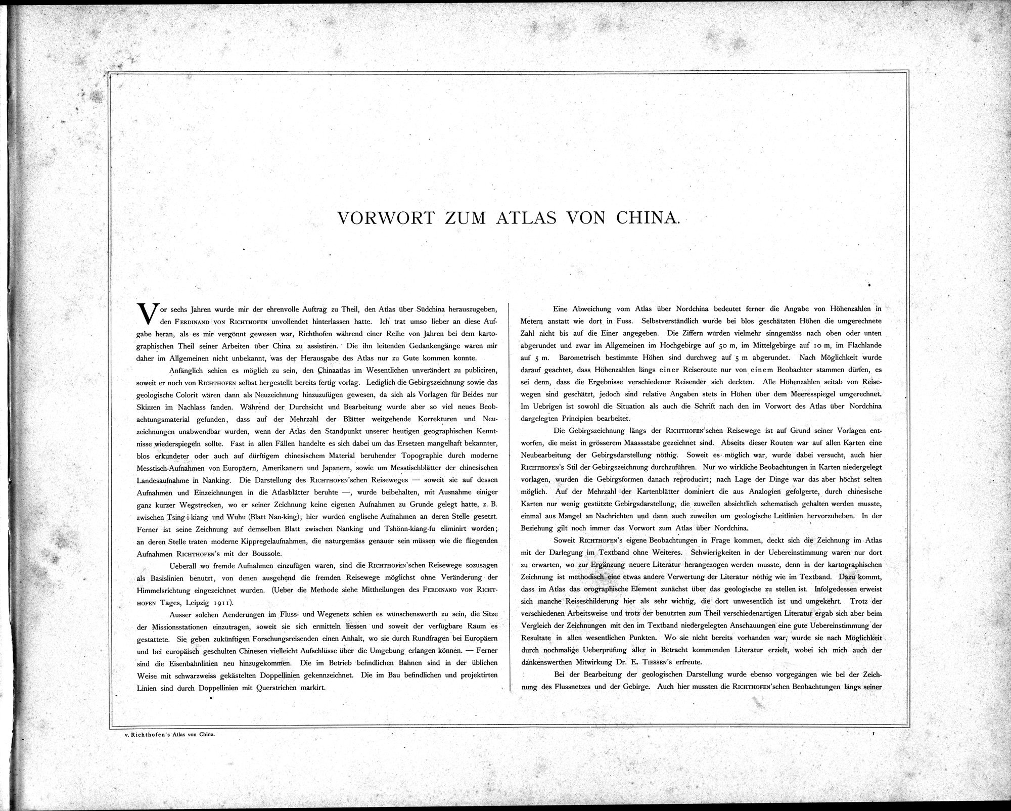 Atlas von China : vol.2 / 5 ページ（白黒高解像度画像）