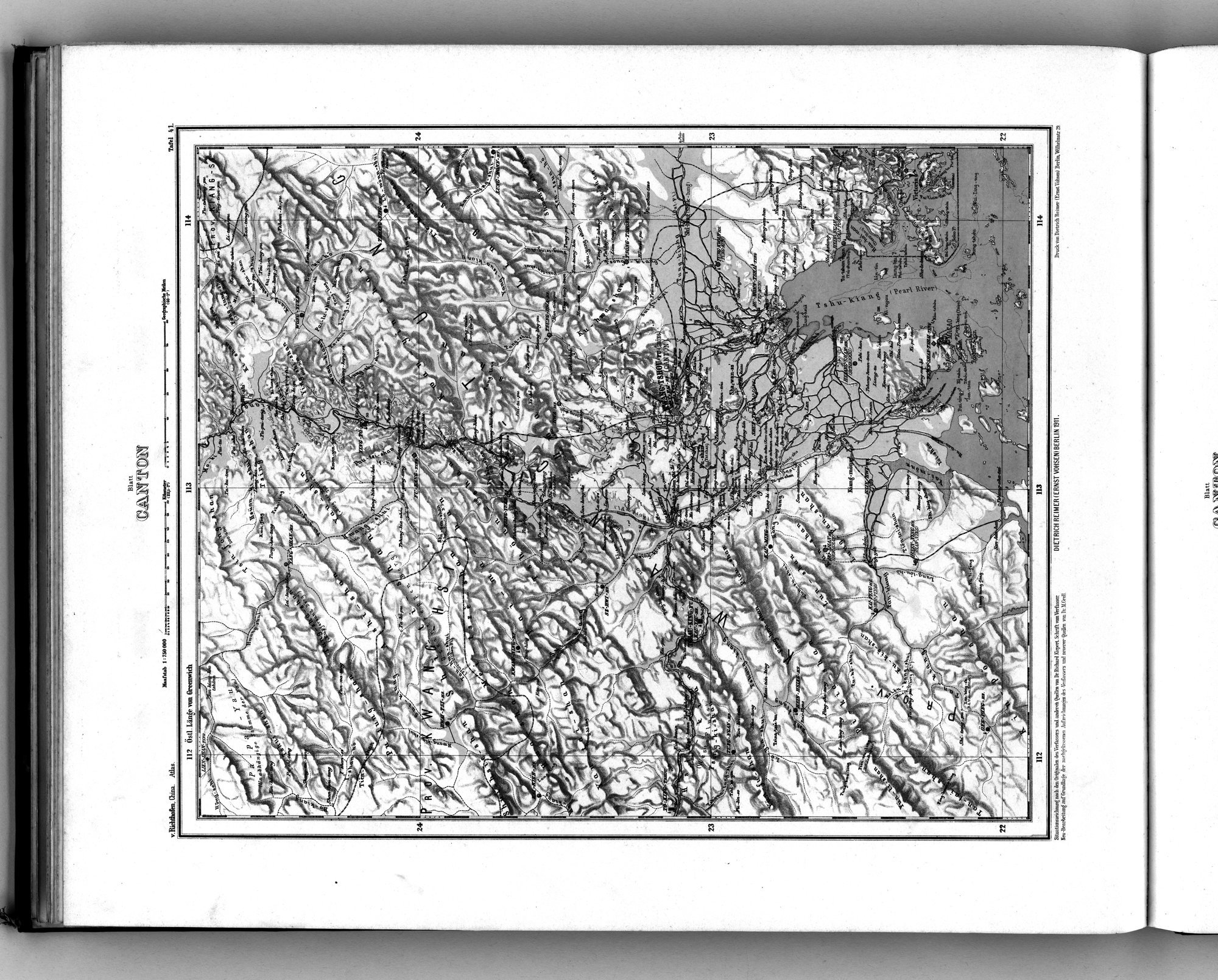 Atlas von China : vol.2 / 25 ページ（白黒高解像度画像）