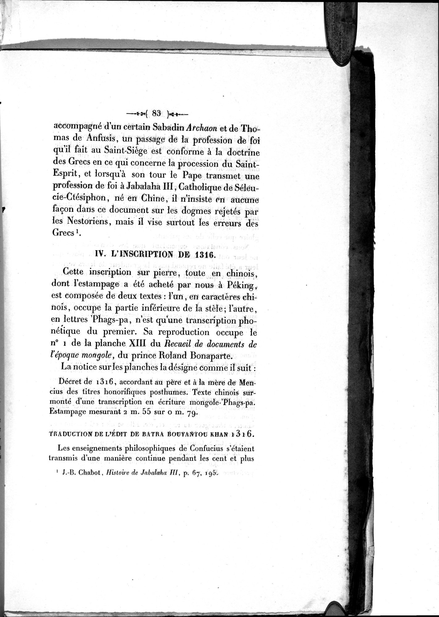 Notes d'epigraphie mongole-chinoise : vol.1 / Page 89 (Grayscale High Resolution Image)