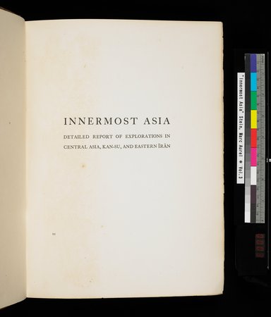 Innermost Asia : vol.3 : Page 5