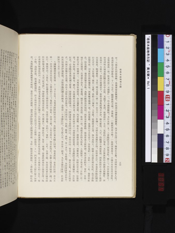 塔里木盆地考古記 : vol.1 / 54 ページ（カラー画像）