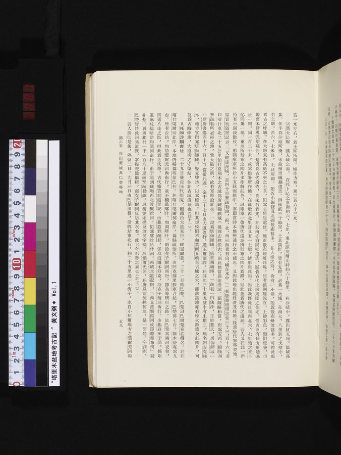 塔里木盆地考古記 : vol.1 / 83 ページ（カラー画像）