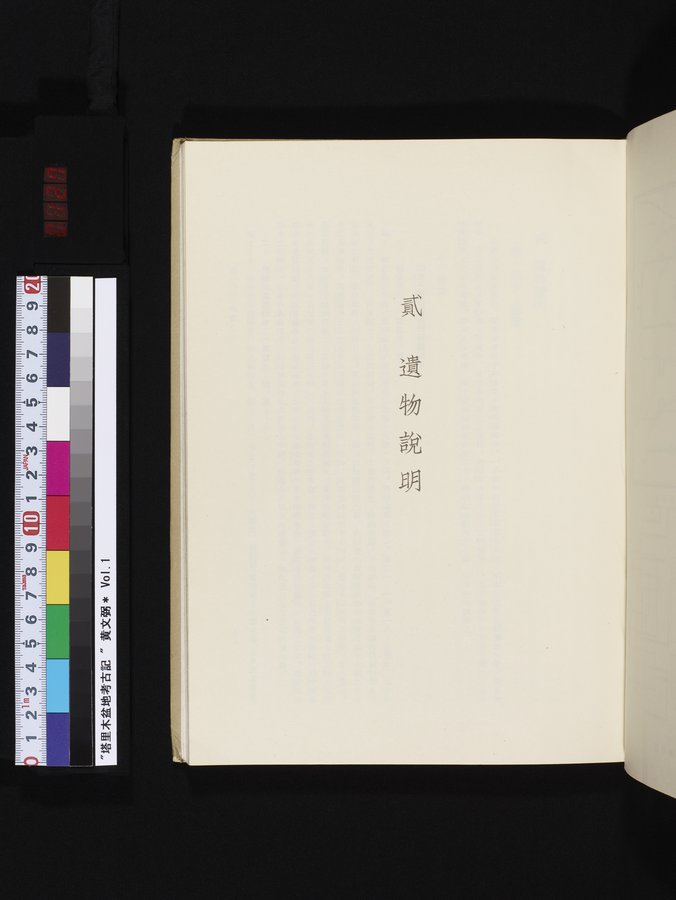 塔里木盆地考古記 : vol.1 / Page 127 (Color Image)