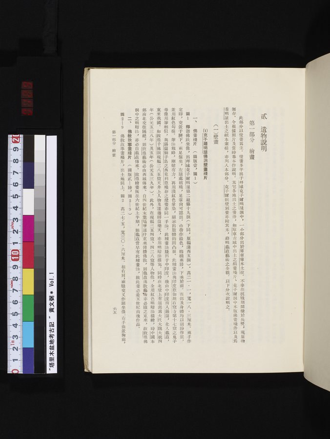 塔里木盆地考古記 : vol.1 / 129 ページ（カラー画像）