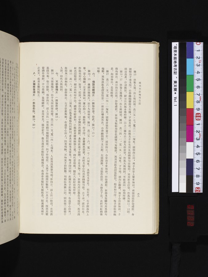 塔里木盆地考古記 : vol.1 / 132 ページ（カラー画像）