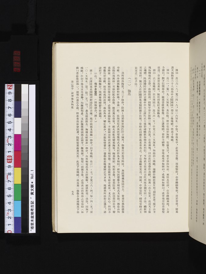 塔里木盆地考古記 : vol.1 / 143 ページ（カラー画像）