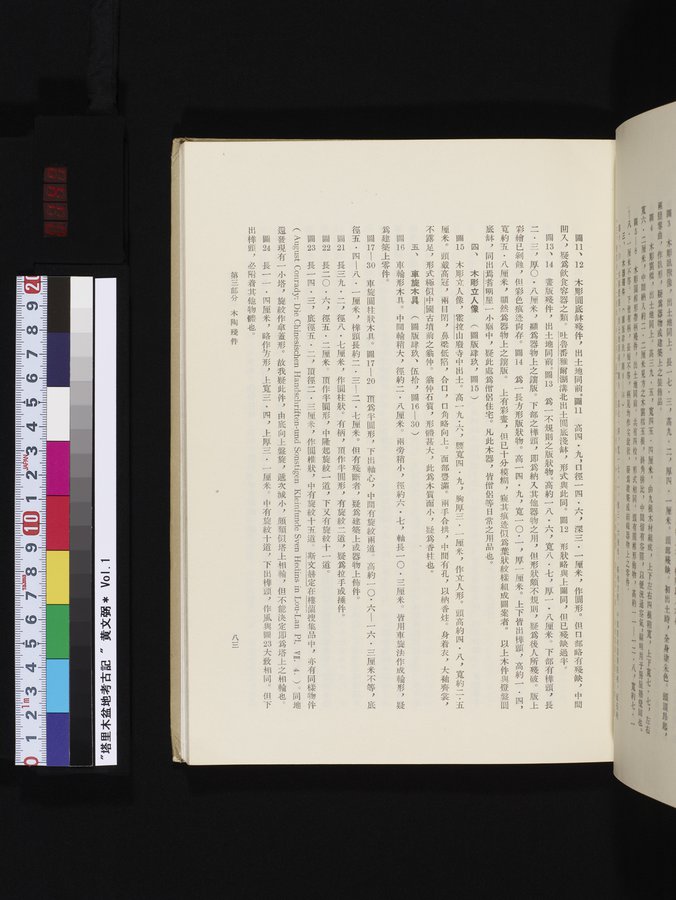塔里木盆地考古記 : vol.1 / 147 ページ（カラー画像）