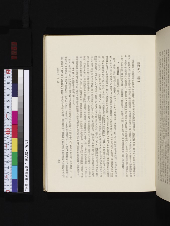 塔里木盆地考古記 : vol.1 / 153 ページ（カラー画像）