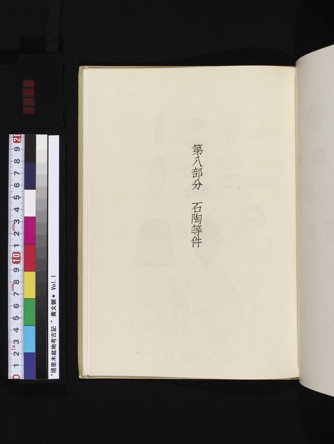 塔里木盆地考古記 : vol.1 / Page 355 (Color Image)