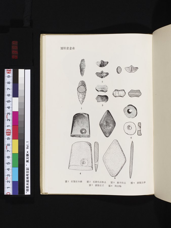塔里木盆地考古記 : vol.1 / 357 ページ（カラー画像）