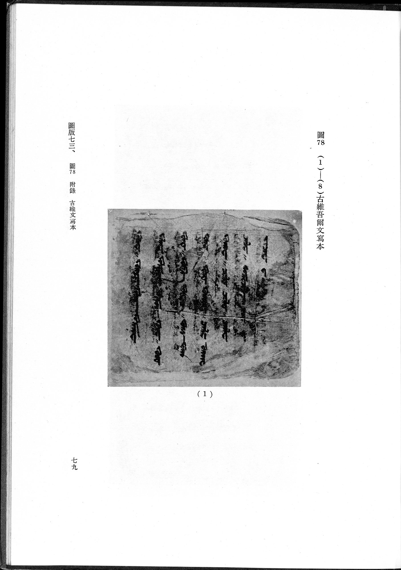 吐魯番考古記 : vol.1 / 189 ページ（白黒高解像度画像）