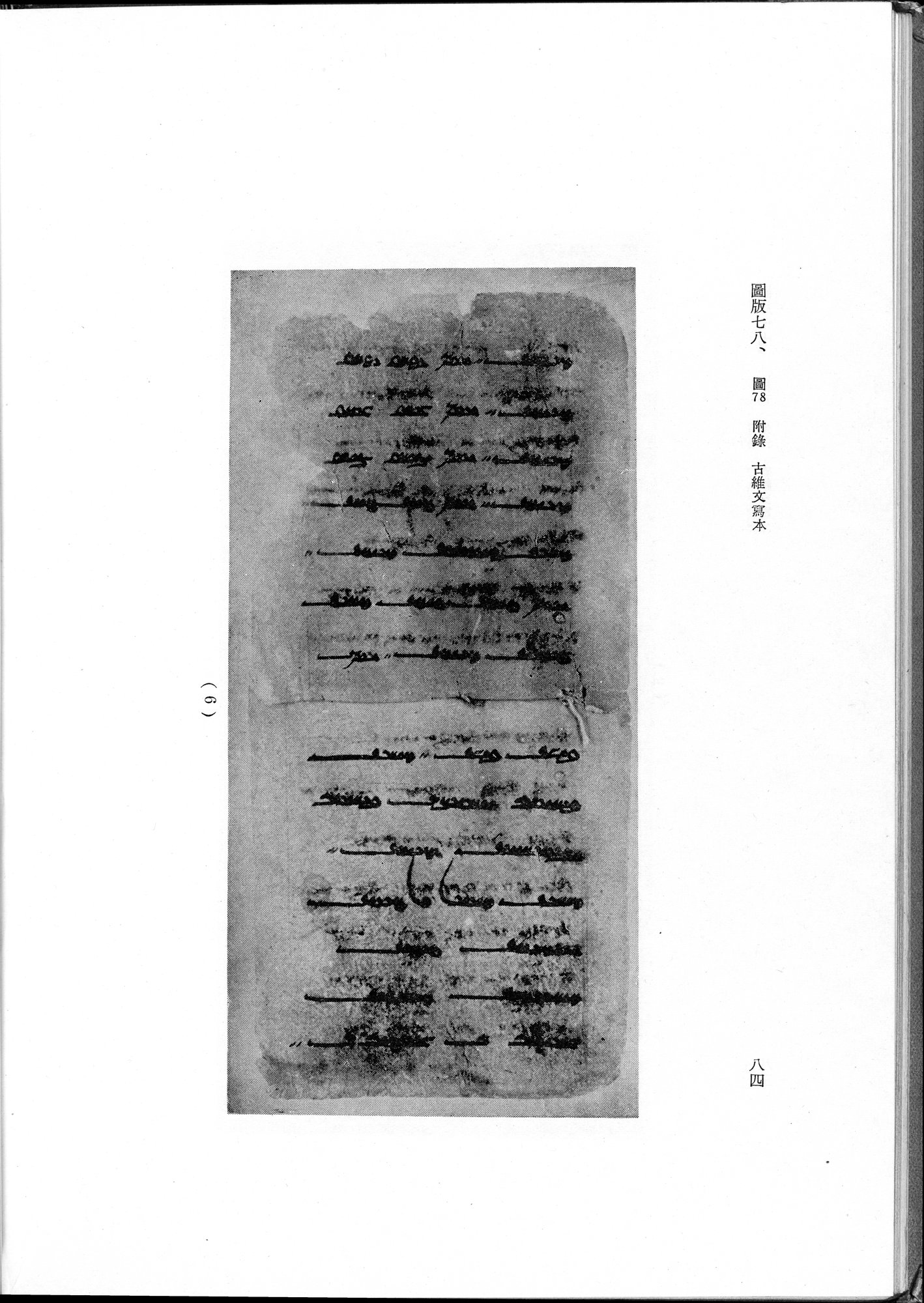 吐魯番考古記 : vol.1 / 194 ページ（白黒高解像度画像）