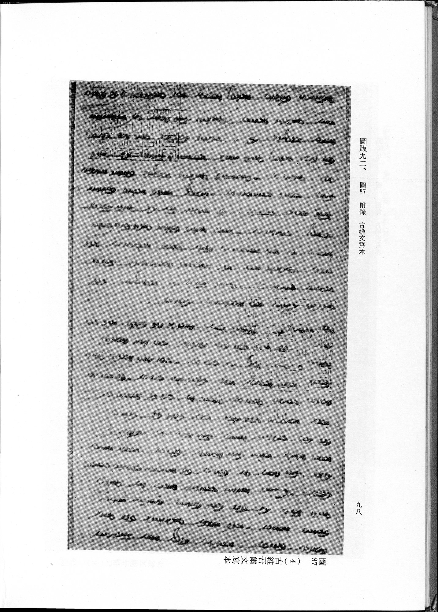 吐魯番考古記 : vol.1 / 208 ページ（白黒高解像度画像）