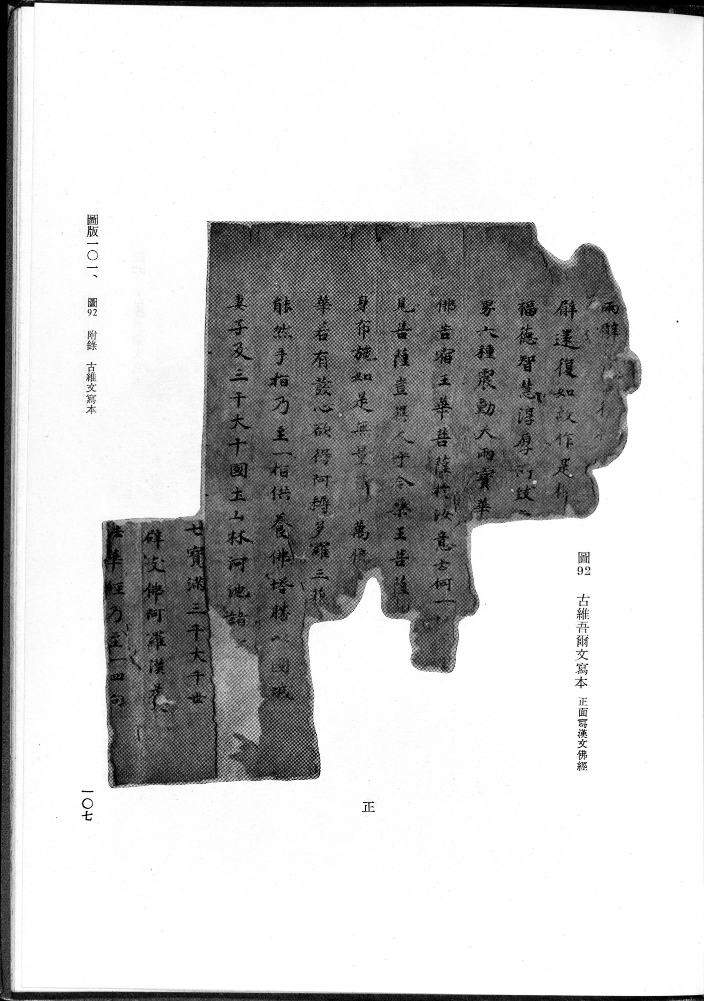 吐魯番考古記 : vol.1 / 217 ページ（白黒高解像度画像）