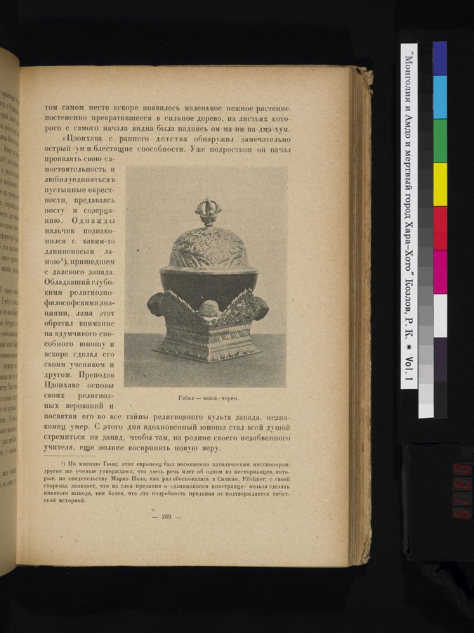 Mongoliya i Amdo i mertby gorod Khara-Khoto : vol.1 / 319 ページ（カラー画像）